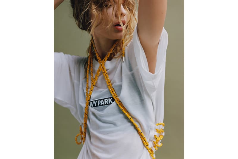 IVY PARK Spring/Summer 2018 Lookbook Logo T-Shirt White