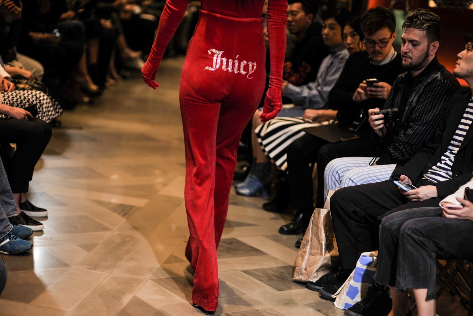Juicy Couture Vetements Red Tracksuit Getty Images