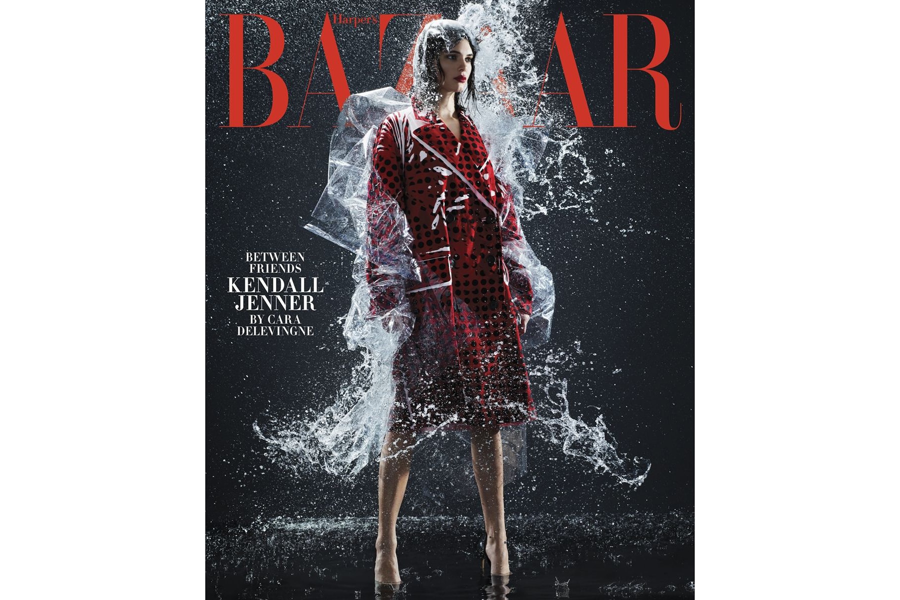 Kendall Jenner Interview Cara Delevingne Harpers Bazaar February 2018 Issue Cover Editorial Supermodel Model
