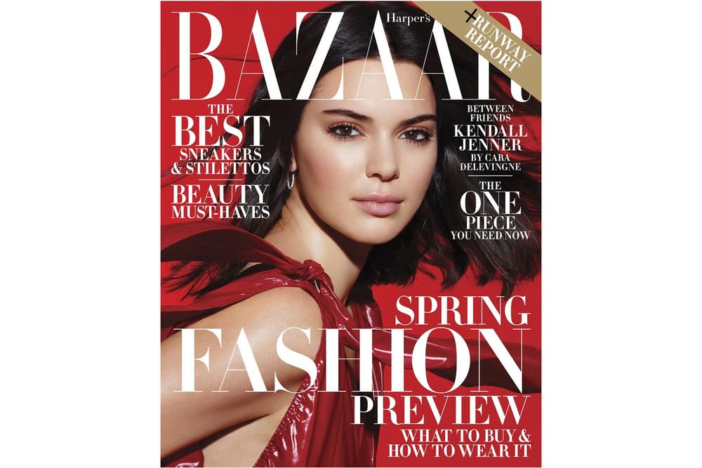 Kendall Jenner Interview Cara Delevingne Harpers Bazaar February 2018 Issue Cover Editorial Supermodel Model