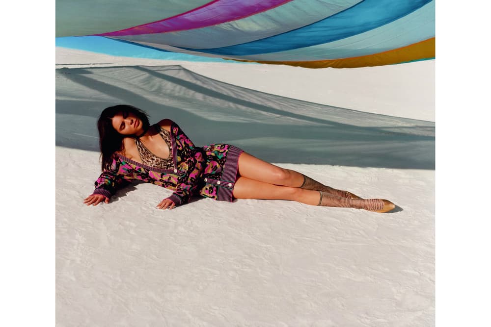 Kendall Jenner Missoni Colorful Spring Summer 2018 Photoshoot White Sands National Monument Campaign Ad
