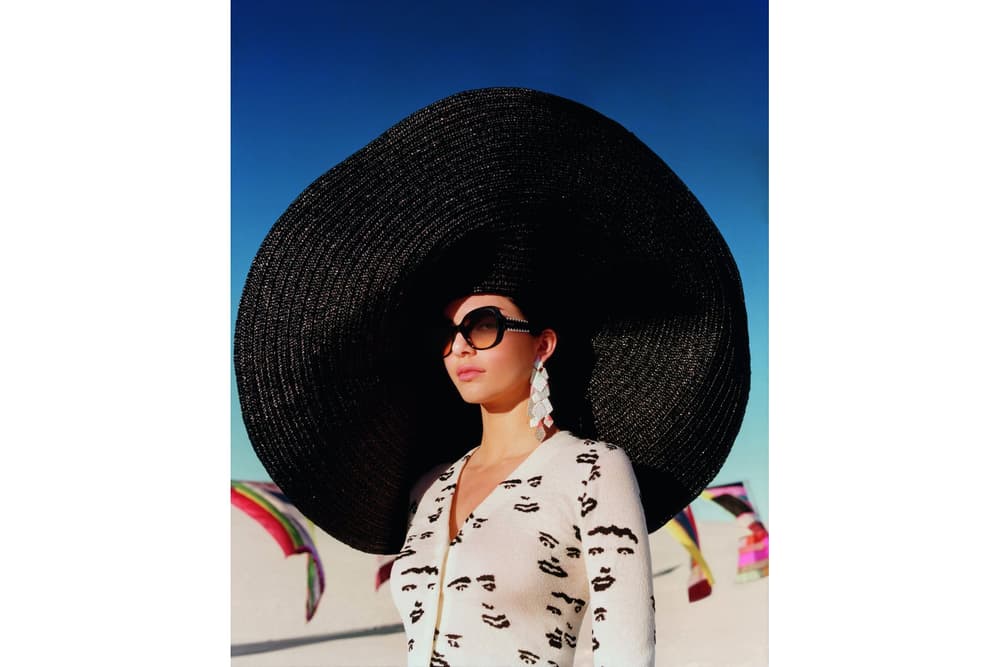Kendall Jenner Missoni Colorful Spring Summer 2018 Photoshoot White Sands National Monument Campaign Ad