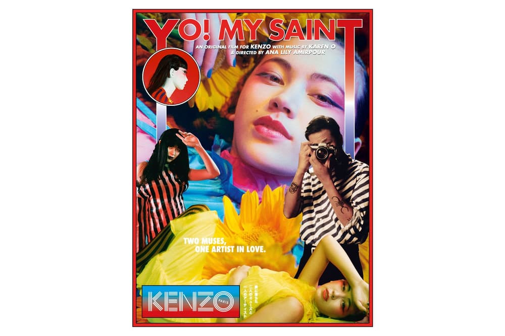 KENZO Karen O Ana Lily Amirpour Kiko Mizuhara Humberto Leon Carol Lim Movie Film Short Original Music YO MY SAINT