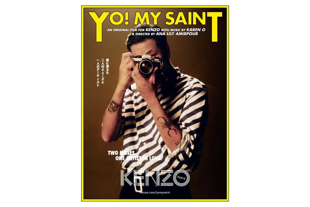 KENZO Karen O Ana Lily Amirpour Kiko Mizuhara Humberto Leon Carol Lim Movie Film Short Original Music YO MY SAINT