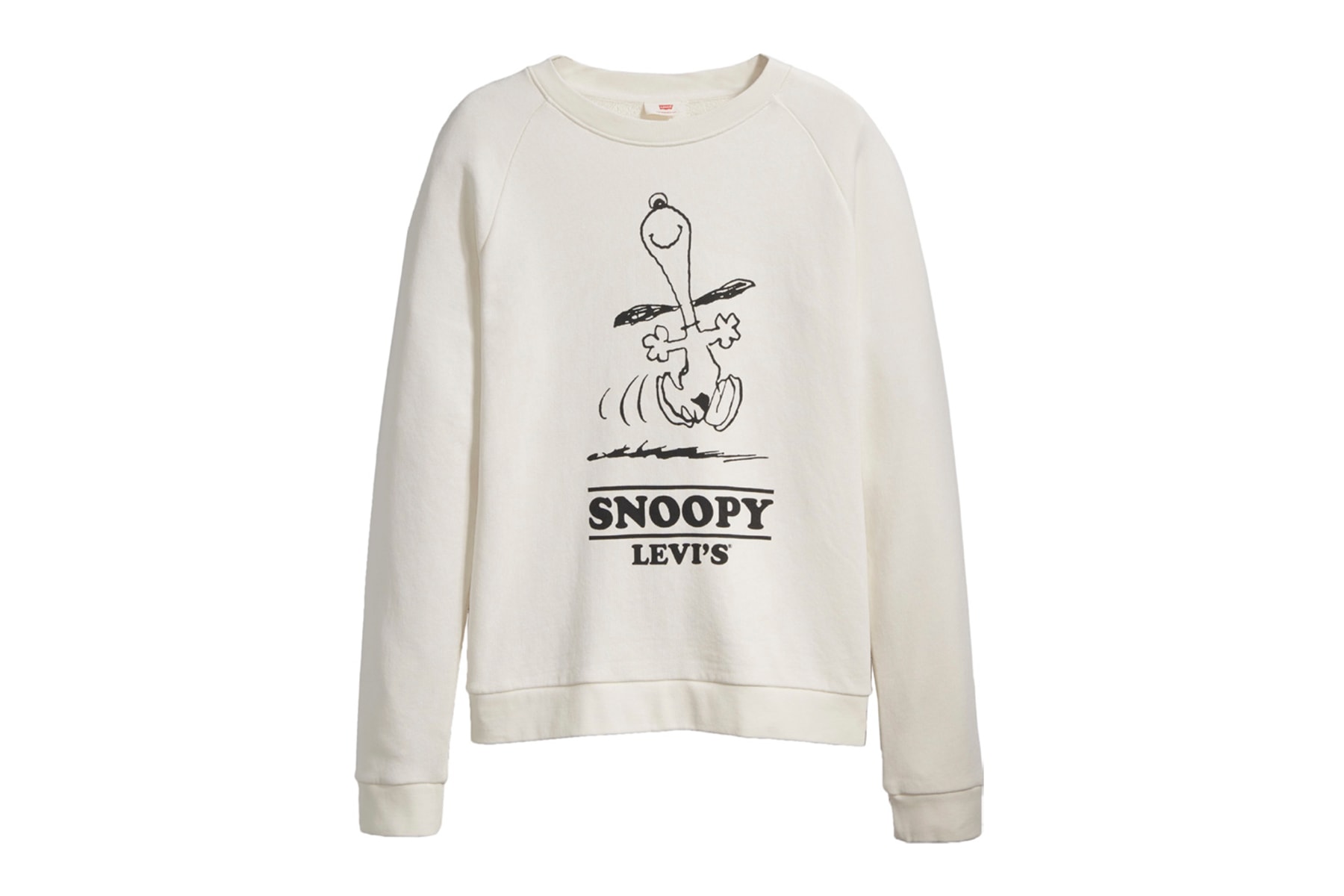 Levis Peanuts Snoopy Year of the Dog Collaboration Crewneck Sweatshirt