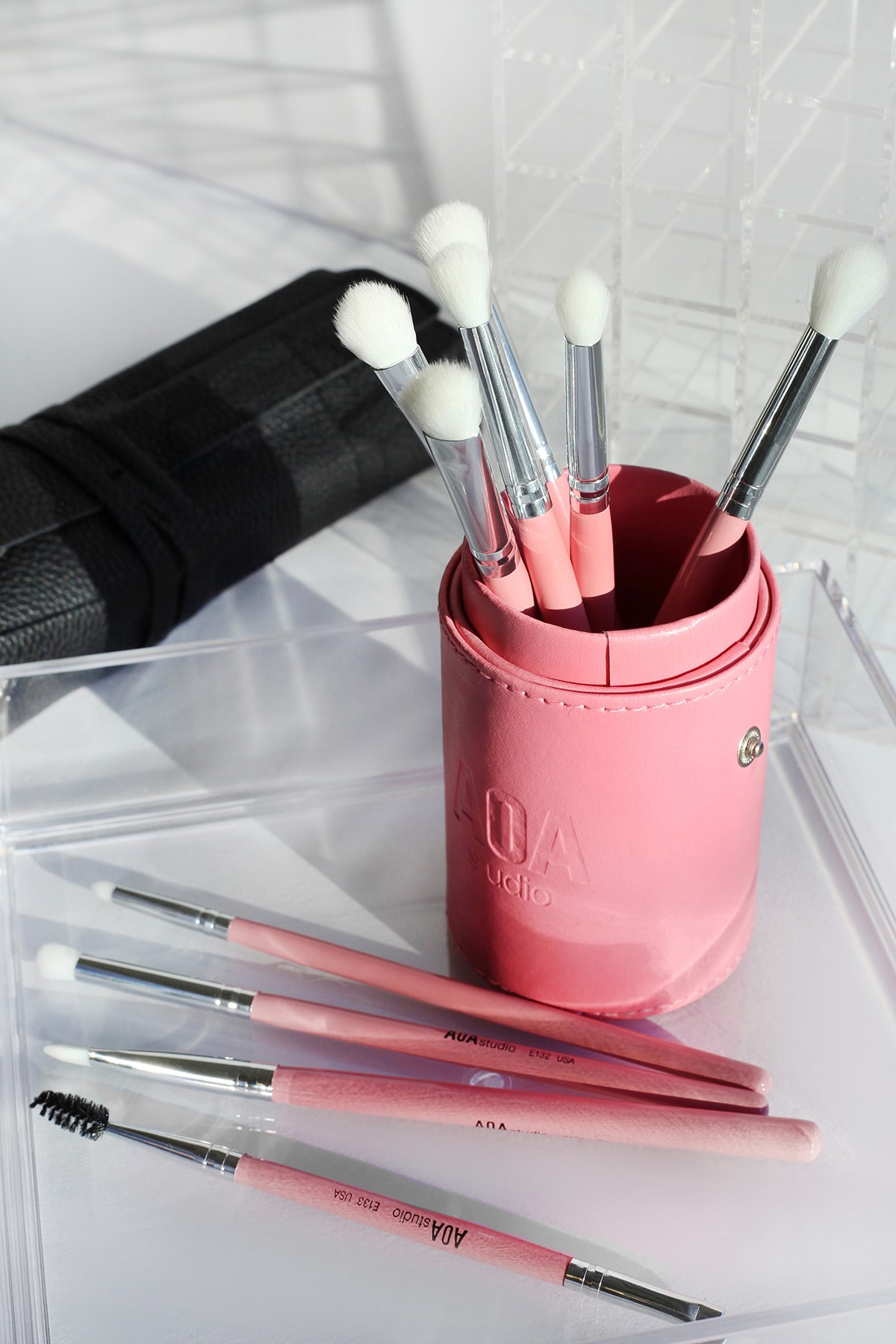 MISS A AOA Millennial Pink Brush Set