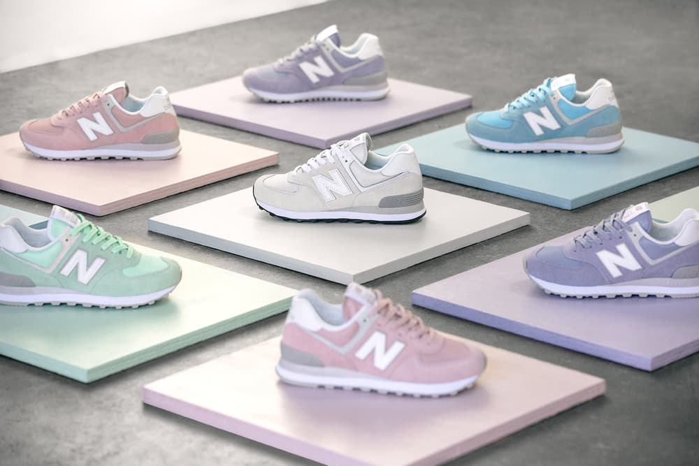 New Balance 574 Classic Green 2 https%3A%2F%2Fhypebeast.com%2Fwp content%2Fblogs.dir%2F6%2Ffiles%2F2018%2F01%2Fnew balance 574 classic pastel pack white purple blue green 5