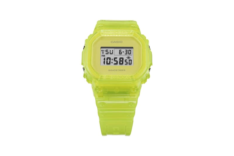 NIGO G-SHOCK 35th Anniversary Watch Pink Yellow