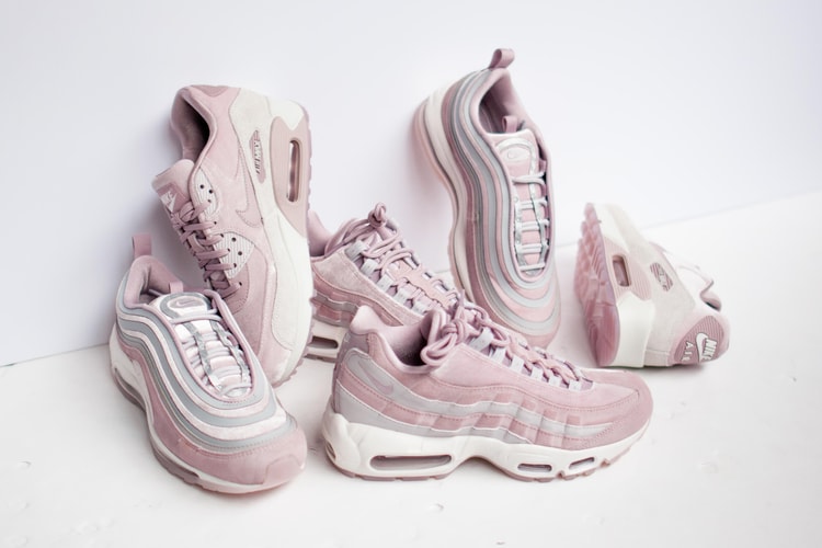 Watch Us Unbox the Nike Air Max 97 Ultra, 95 and 90 LX "Particle Rose"