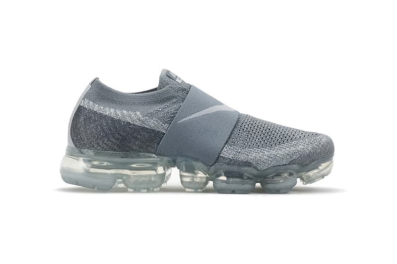 Nike Air VaporMax Flyknit Laceless Cool Grey