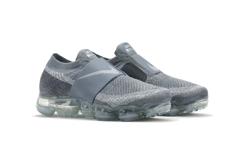 Nike Air VaporMax Flyknit Laceless Cool Grey