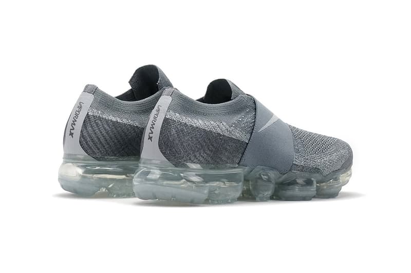 Nike Air VaporMax Flyknit Laceless Cool Grey