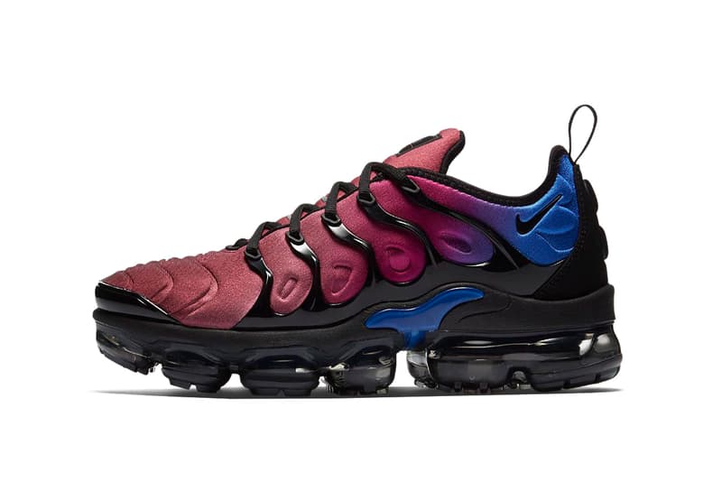 Nike Air VaporMax Plus Hyper Violet Sneaker Hybrid Gradient Black Blue Purple Futuristic Silhouette