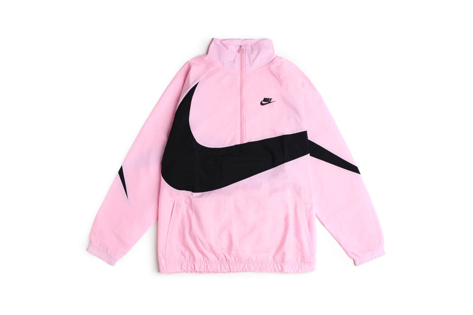 Nike Sportswear Swoosh Woven Halfzip Jacket Pink