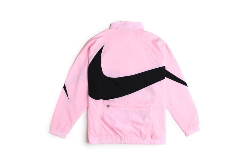 nike sportswear swoosh woven full zip jacket