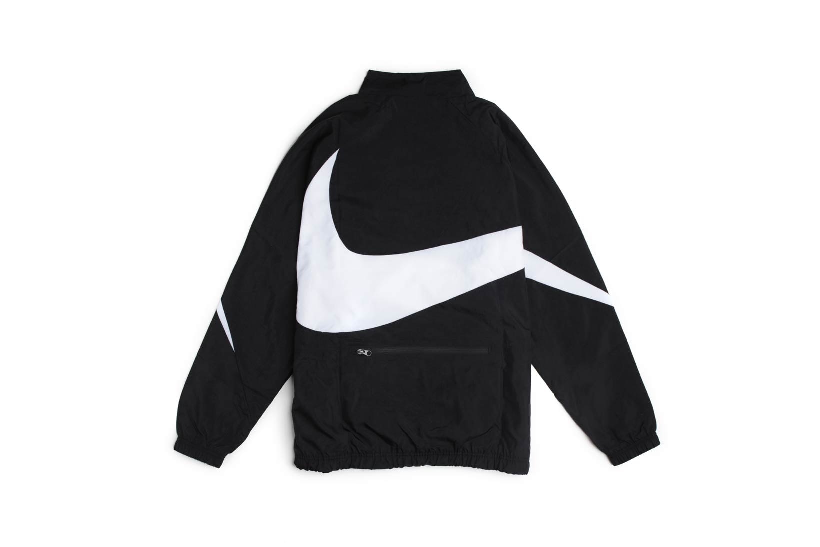 Nike Sportswear Swoosh Woven Halfzip Jacket Black