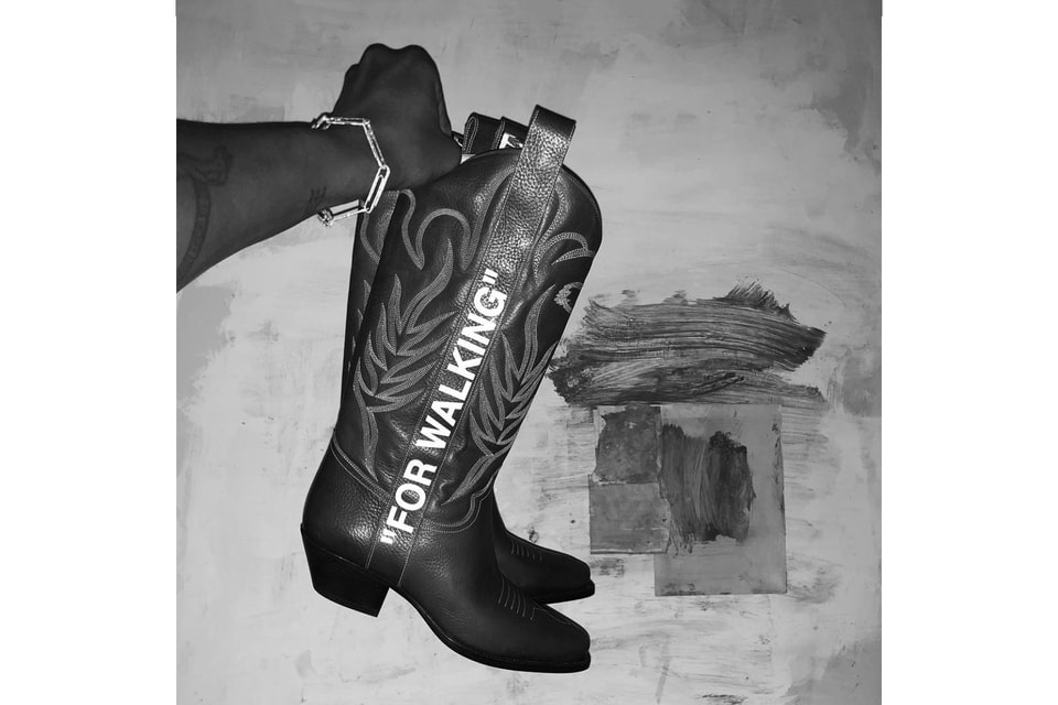 Virgil Abloh Teases Off-White™ Cowboy Boots