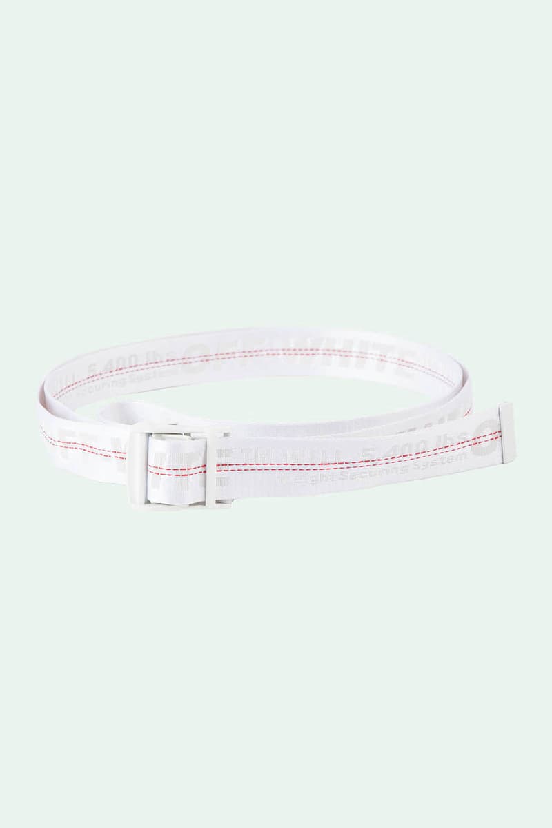 Off-White Industrial Belt White