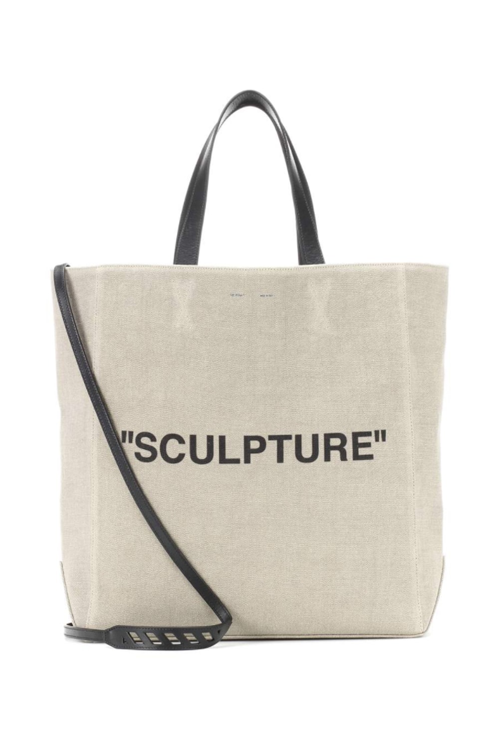 Off-White Off White Sculpture Printed Leather Tote Bag, This 1  Streetwear Brand Is Creating So Much Hype, It's Hard to Keep Up