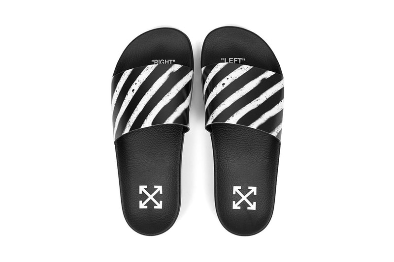 Off-White™ Virgil Abloh Flyknit Slides Slippers Shoes Fashion Lounging Summer Fit Look Outfit 