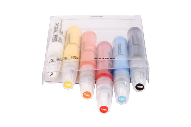 Off-White Virgil Abloh grog marker pen set collaboration where to buy