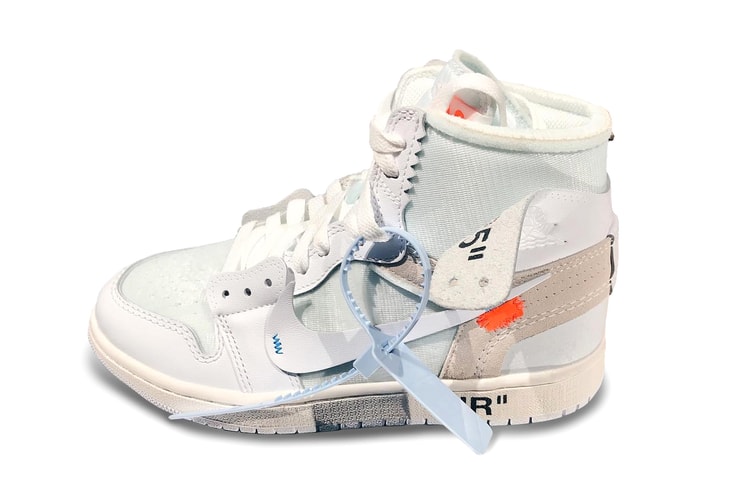 Virgil Abloh x Nike's New Air Jordan 1 Will Reportedly Release in Women's Sizes