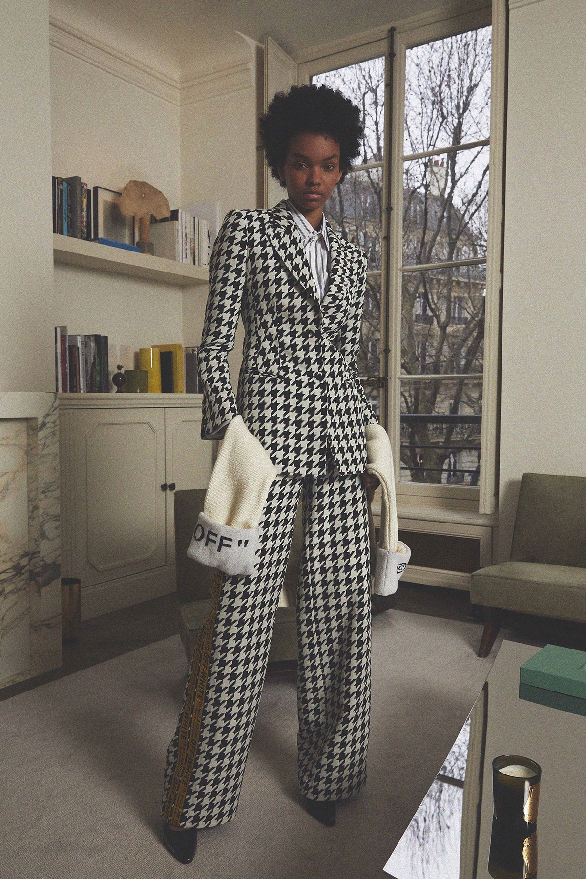 Off White Virgil Abloh Pre Fall 2018 Collection Houndstooth Suit