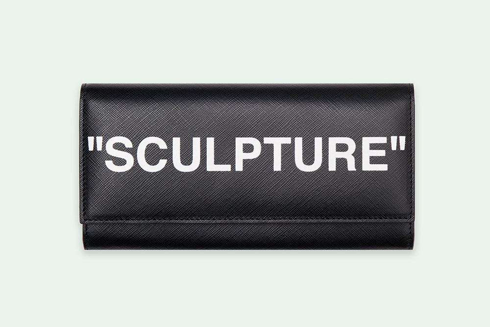 Off-White c/o Virgil Abloh Black Sculpture Binder Clip Bag