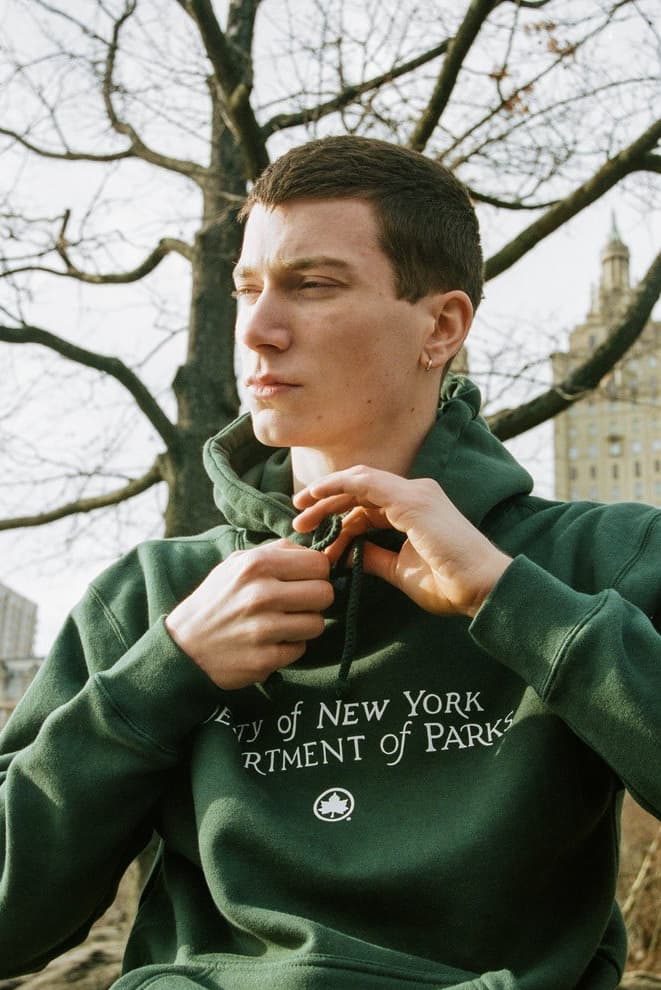 ONLY NY New York City Collection Landmarks Staples Streetwear T-Shirt Parks and Recreation Department of Sanitation Capsule Accessories Tote Bags