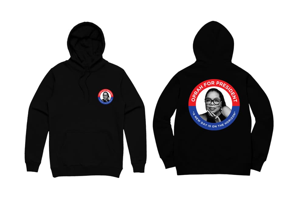 Oprah Winfrey 2020 Presidential Merch Oprah For President A New Day is on the Horizon Golden Globes Speech