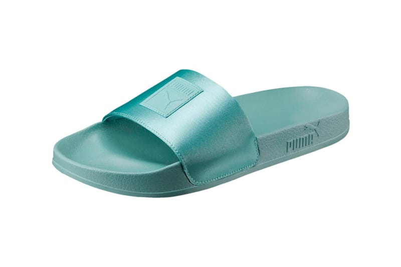 puma leadcat satin slides