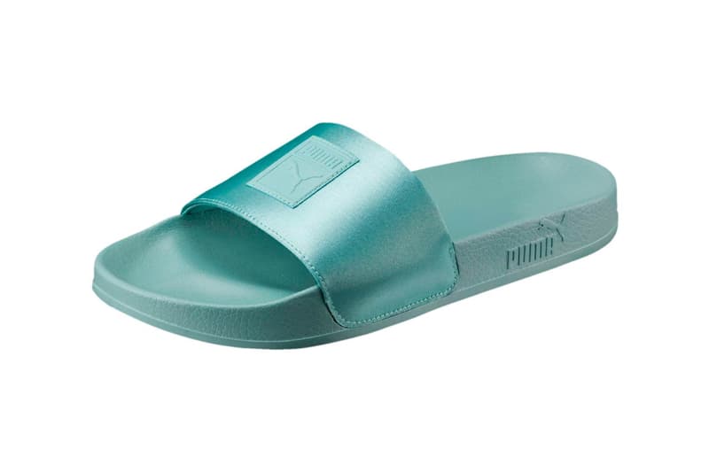 PUMA Leadcat Satin Slides Pearl