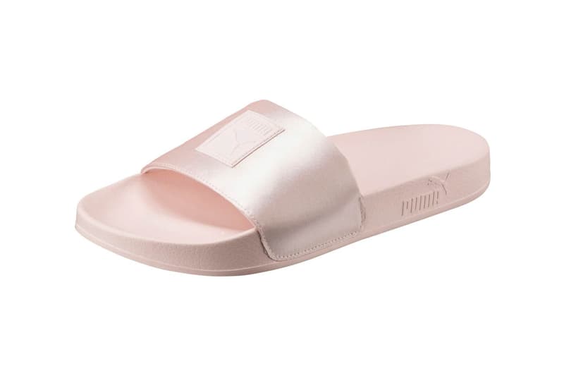 PUMA Leadcat Satin Slides Pearl