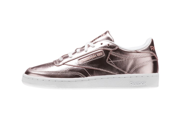 The Reebok Club C 85 Releases In Metallic Copper