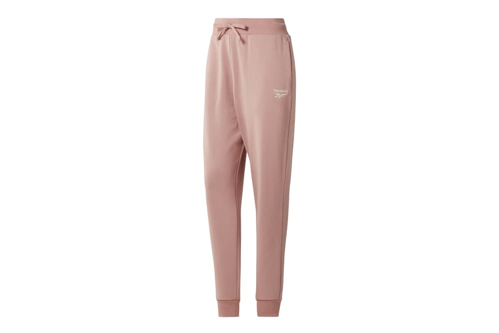 Reebok Pink French Terry Sweatpants Cozy Loungewear Trousers Joggers Rose Pastel Streetwear