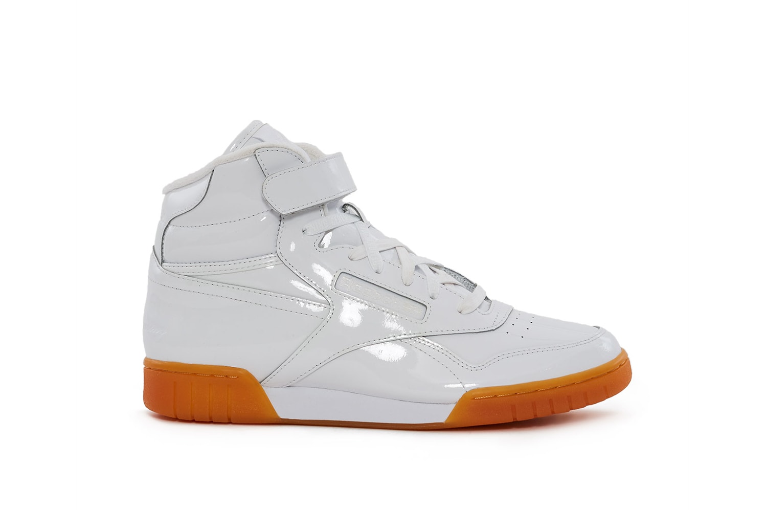 Reebok Opening Ceremony Sneaker Collaboration Patent Leather Glossy Reebok Classic Leather Opening Ceremony Workout Ex-O-Fit