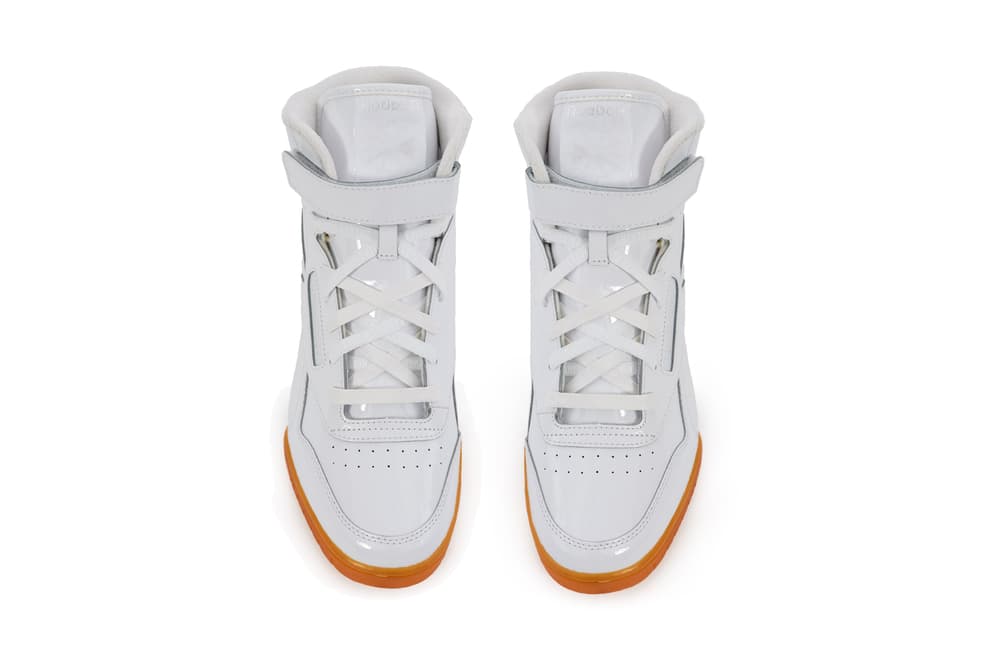 Reebok Opening Ceremony Sneaker Collaboration Patent Leather Glossy Reebok Classic Leather Opening Ceremony Workout Ex-O-Fit