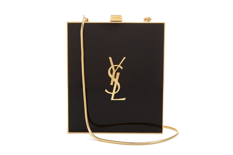 Saint Laurent Does Parisian Chic with Its Tuxedo Box Clutch