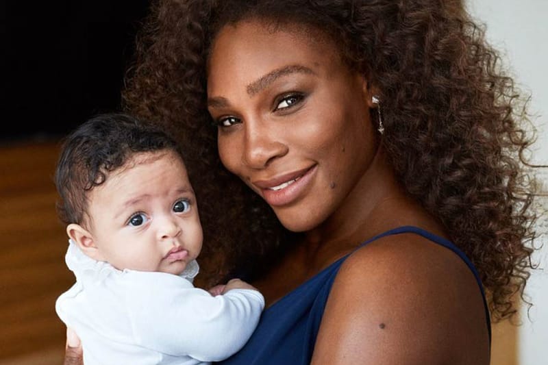 Serena Williams Shares 'Vogue's February 2018 Cover With Her Daughter