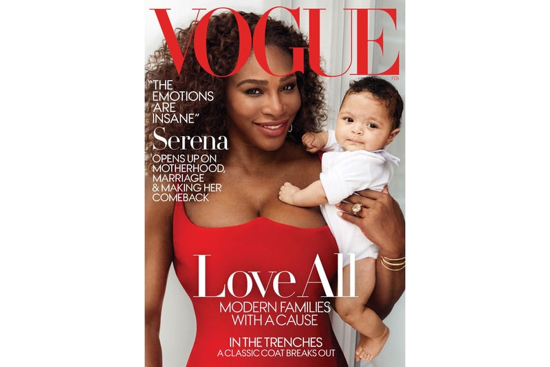 Serena Williams Vogue February 2018 Magazine Cover