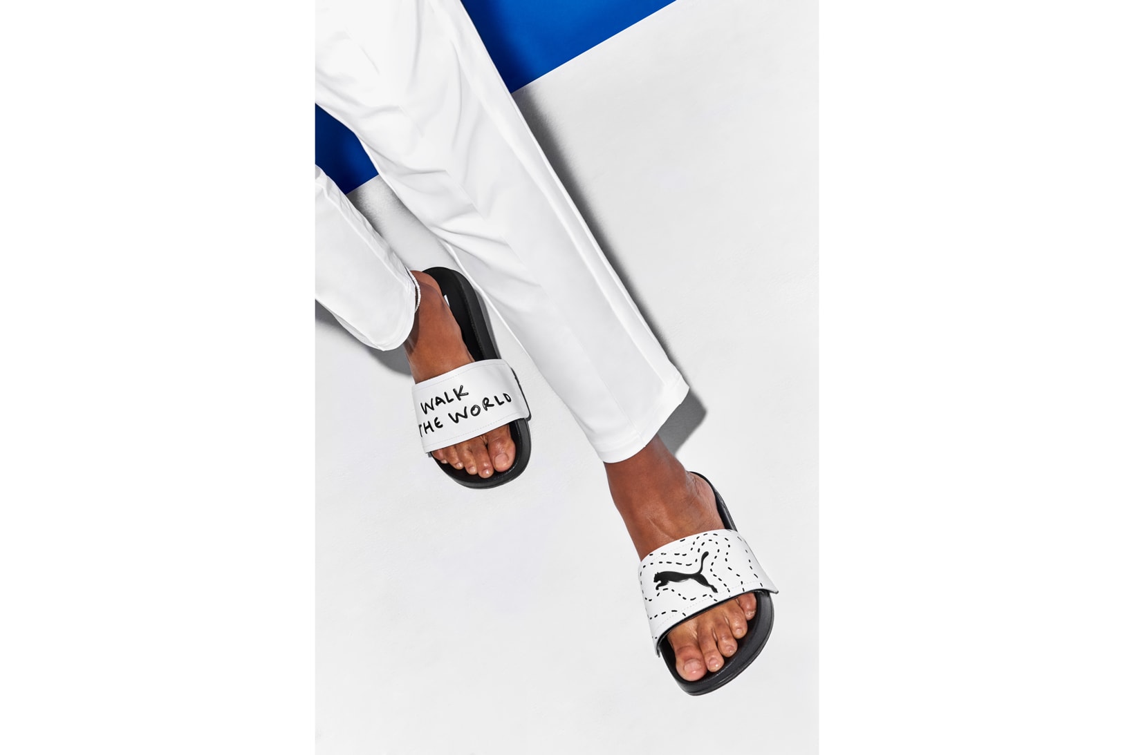 Shantell Martin x PUMA Spring/Summer 2018 Collection Leadcat Slides