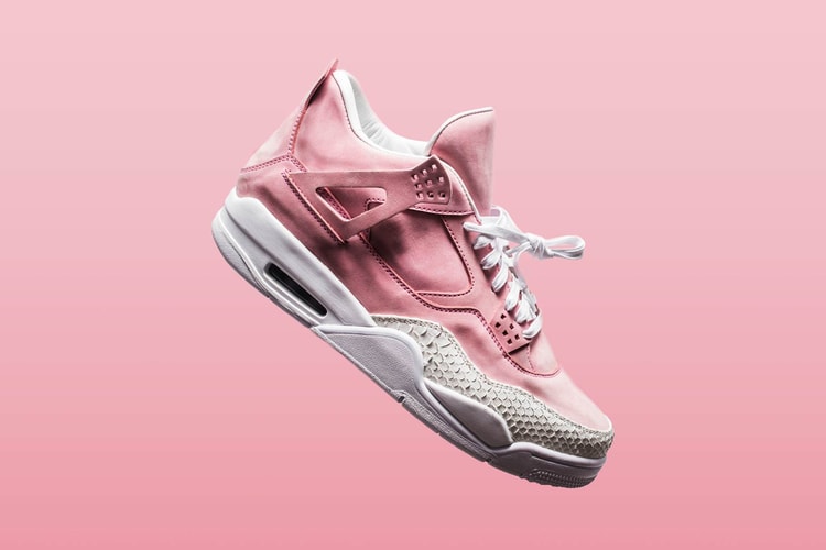 Find out How You Can Cop The Shoe Surgeon's Air Jordan 4 "French Rose"