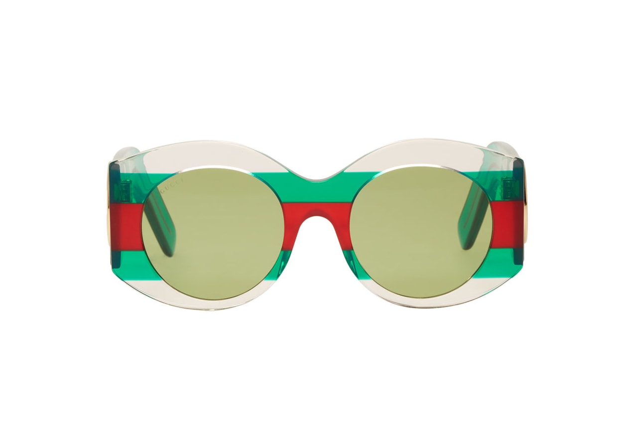 Where to Buy Gucci Sunglasses Statement Shades Colorful Eye Catching Iconic Stand Out Runway Pieces