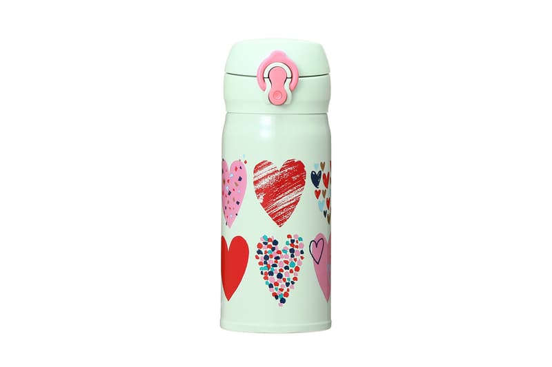 Starbucks Japan Valentine's Day 2018 Mint Green Hearts Tumbler