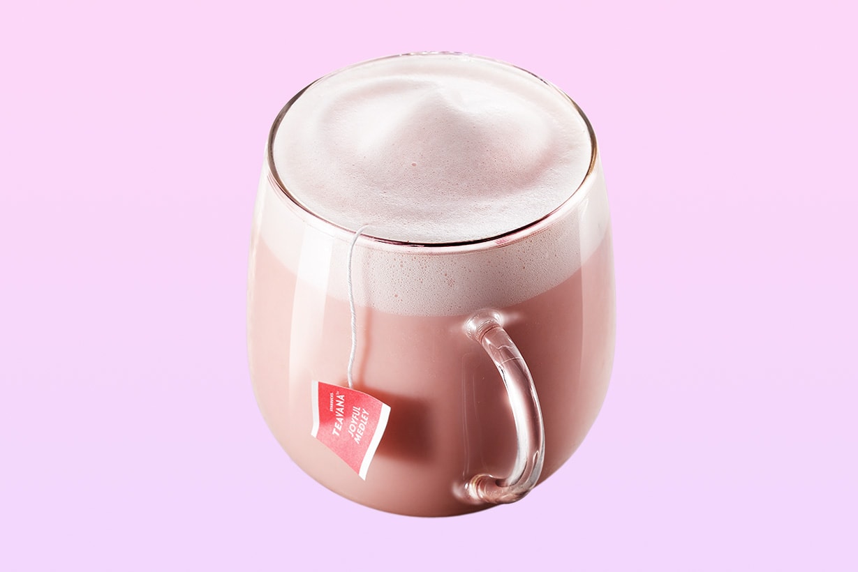 Starbucks japan millennial pastel pink medley tea latte drink recipe instagram where to buy