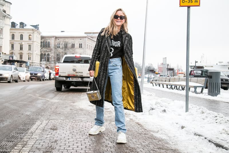 Stockholm Fashion Week street style photography streetstyle streetsnaps gucci acne studios manhattan chunky dad sneakers eytys angel off white Balenciaga Triple S