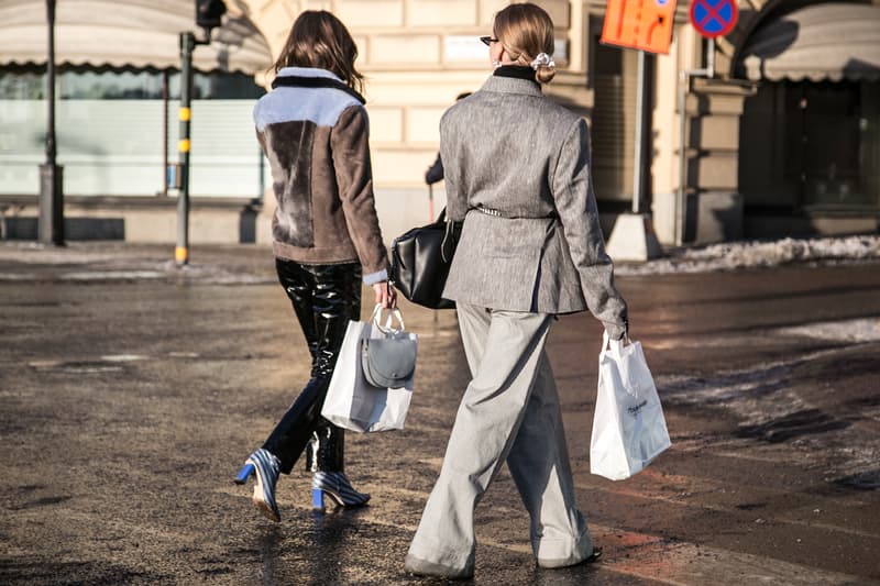 Stockholm Fashion Week street style photography streetstyle streetsnaps gucci acne studios manhattan chunky dad sneakers eytys angel off white Balenciaga Triple S