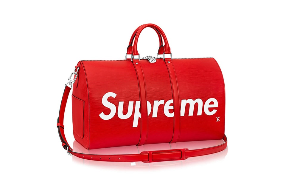 Supreme x LV Duffle bag
