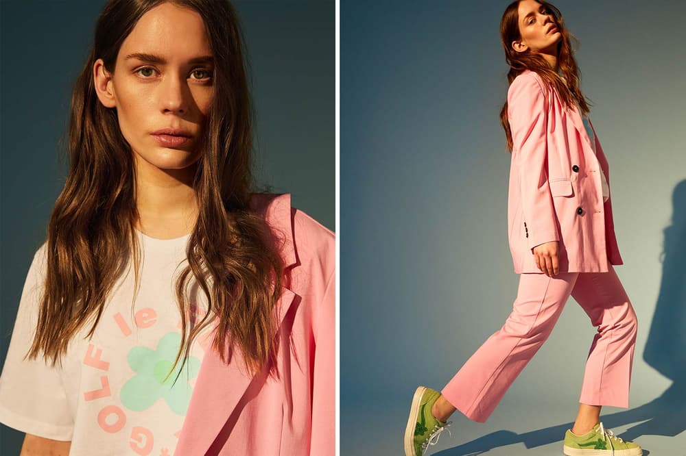 Tyler, The Creator Converse GOLF Le FLEUR* One Star Collection Anna of the North NAKED Editorial