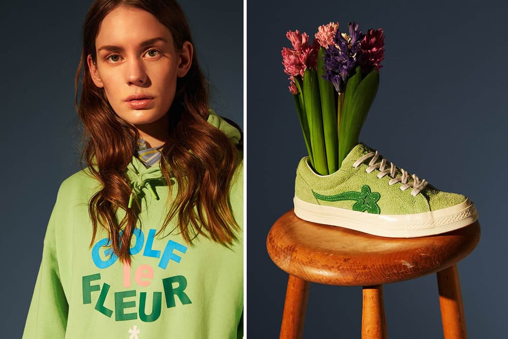 Tyler, The Creator Converse GOLF Le FLEUR* One Star Collection Anna of the North NAKED Editorial